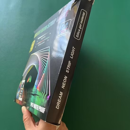 10m 5050 RGB Color Changing Rope Lights Flexible LED Strip Light Kit with 44key IR Remote Controller & Power Adapter for Halloween, Thanksgiving, Christmas Day