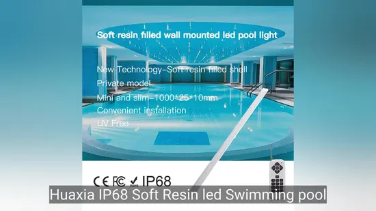 Soft Resin Filled Flexible 10mm LED Underwater Swimming Pool Light 