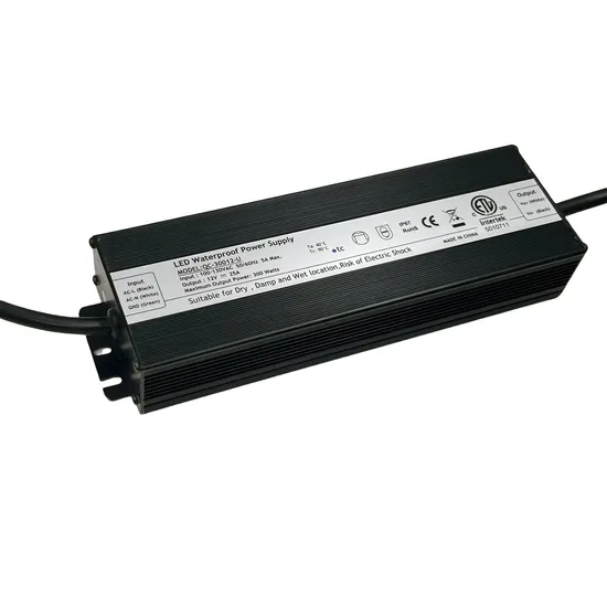 ETL Power Supply 300W LED Driver Converter Power Supply Adapter Outdoor IP67 