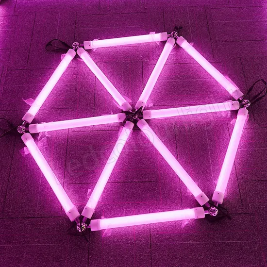 360 Degree 50mm RGB Geometry RGB LED Pixel Tube Light Stage Light 