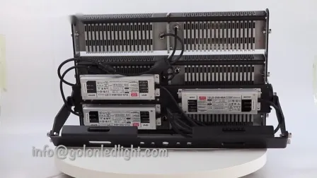 ETL Approval 170lm/W P50 IP66 Dim Football Stadium Sport Court 100W 150W 200W 250W 300W 600W 400W 500W 1000W 1200W 1500W Adjustable LED Flood Light 