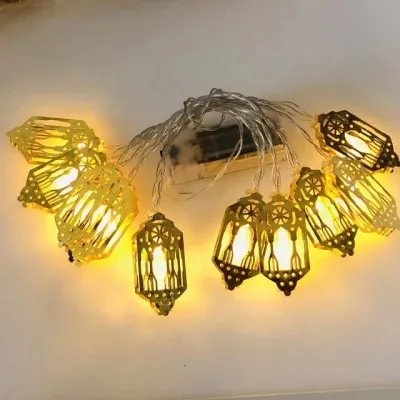 Elegant Aladdin Magic Lamp LED String Lights for Ramadan 