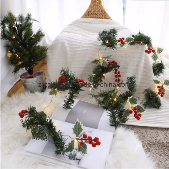 LED Christmas Lights Hot Selling New Style Pine Needles Pine Cone Lights Bells Ins Decoration String Lights for Christmas Gifts