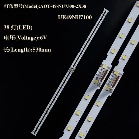 for Samsung 49 Inch LED TV Ue49nu7100 Backlight Bar Strip Aot